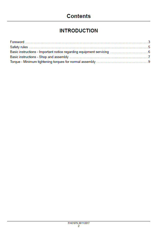 New Holland CNH Cursor 10 Tier 4A (Interim) & Stage IIIB Engine Repair Manual [51421979]
