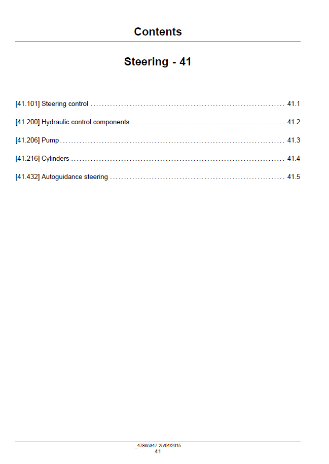 New Holland CR6.80, CR6.90, CR7.90, CR8.90, CR9.90 Service Manual (Publication 47878225)