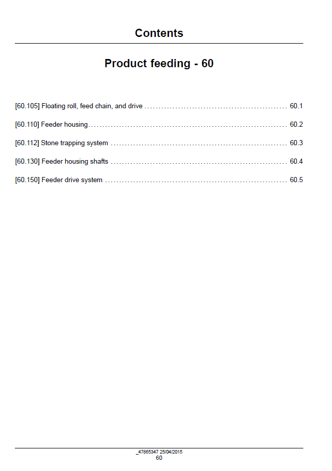 New Holland CR6.80, CR6.90, CR7.90, CR8.90, CR9.90 Service Manual (Publication 47878238)