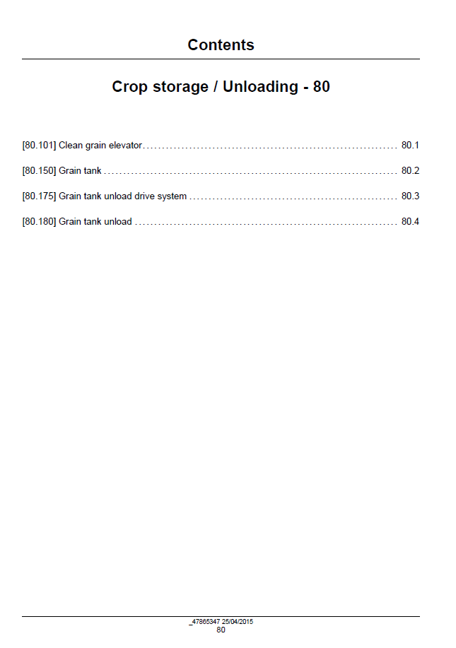 New Holland CR6.80, CR6.90, CR7.90, CR8.90, CR9.90 Service Manual (Publication 47878240)