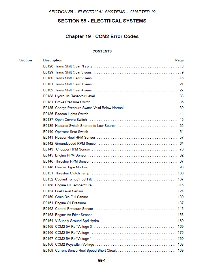 New Holland CR Series CR920 CR940 CR960 CR970 Repair Manual 87600564 PDF