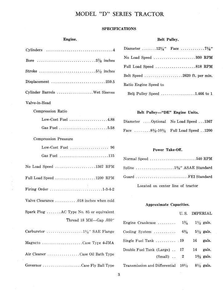 New Holland D Series Tractor Engine Manual 5632 Operator Guide