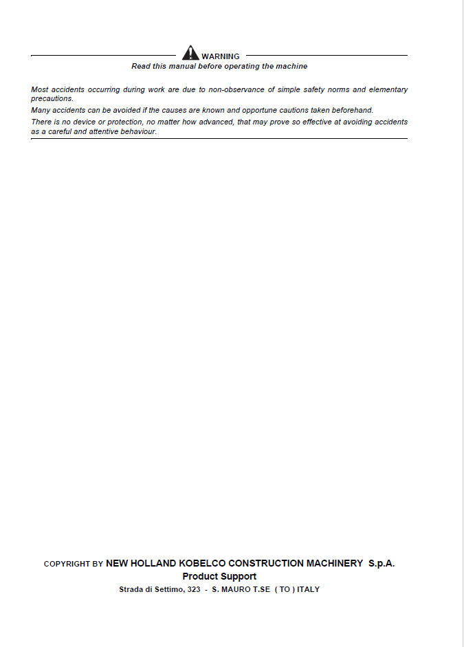New Holland E385C J08E-UN Hino Engine Repair Manual 47391166A PDF