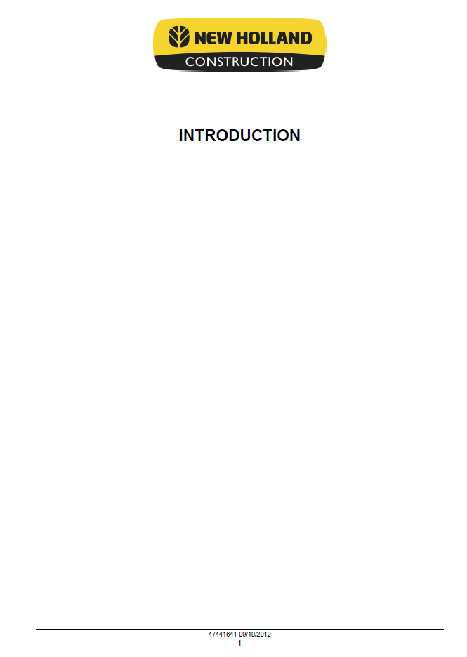 New Holland Engine Electrical Repair Manual 47441641 PDF