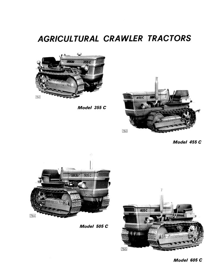 New Holland Fiat Trattori 355C-605C Workshop Repair Manual 06910045