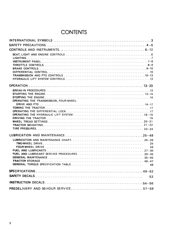 New Holland Ford 1510 Tractor Operating Guide 42151010 PDF