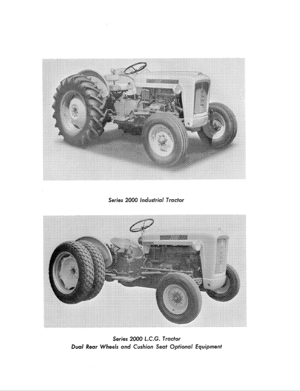 New Holland Ford 2000 4000 Tractor Manual 42200021 PDF