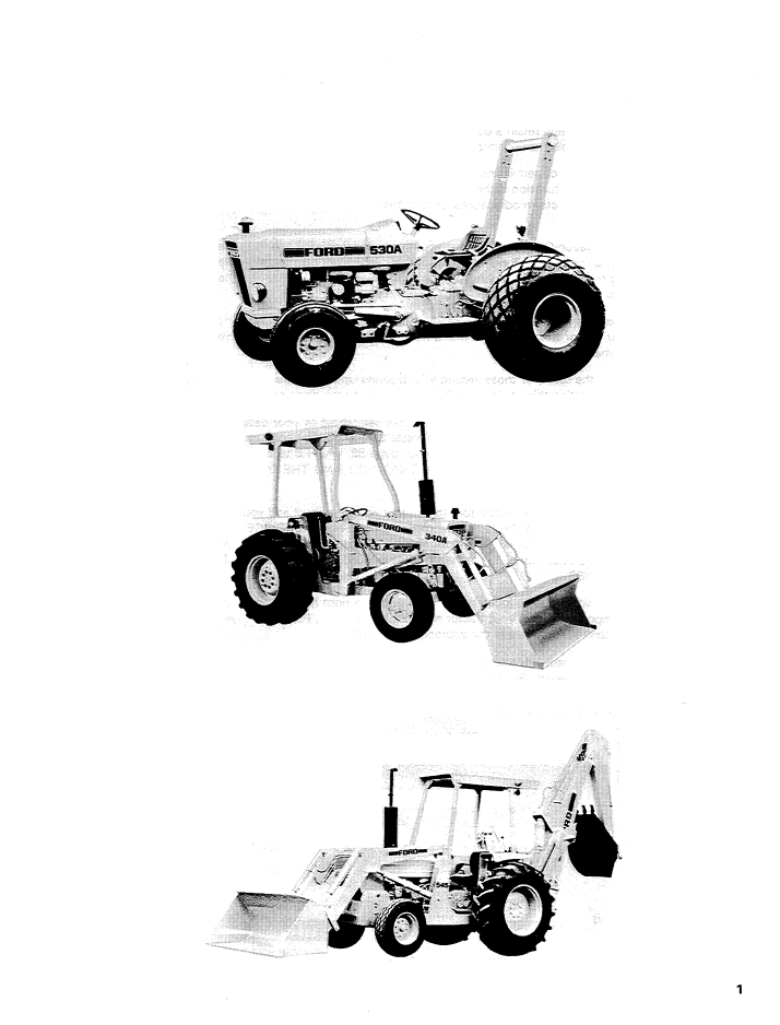 New Holland Ford 230A-545 Tractor Operator Manual 42023020 PDF