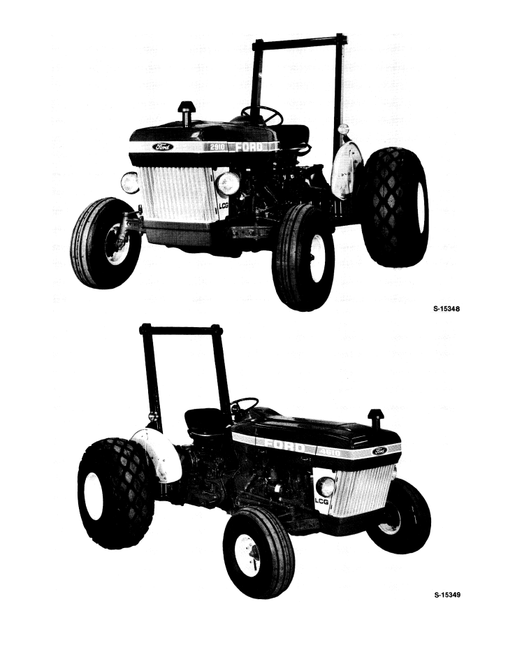 New Holland Ford 2910 LCG-4610 LCG Tractor Manual 42291010 PDF