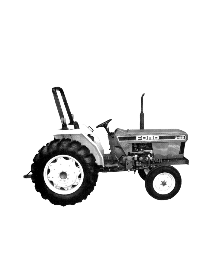 New Holland Ford 3415 Operator Manual Main Number 42341510 PDF
