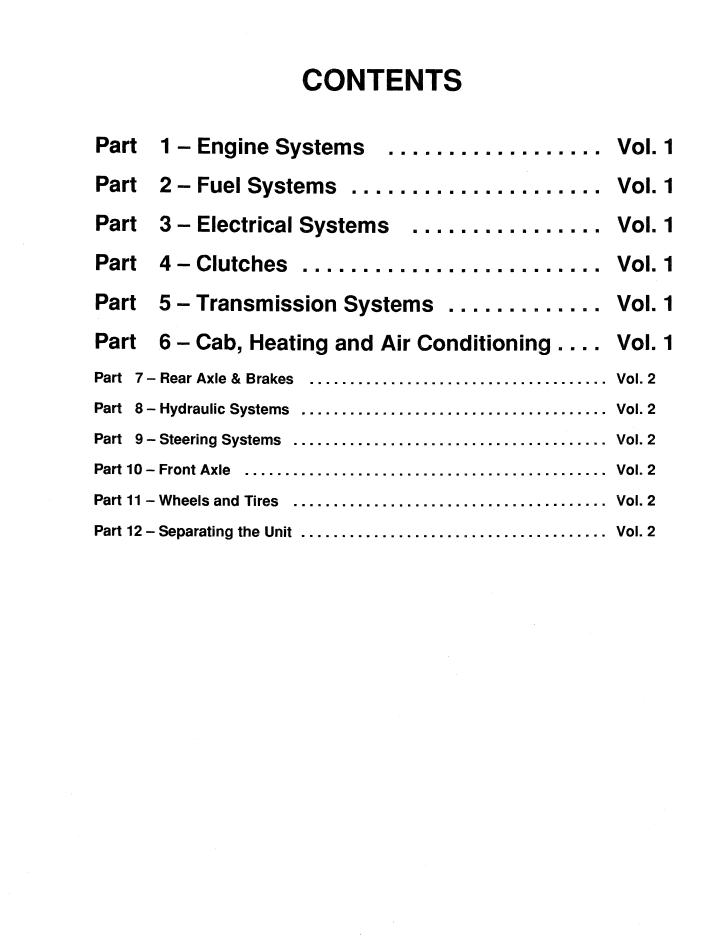 New Holland Ford 555A 555B 655A TLB Repair Manual 40055540 PDF