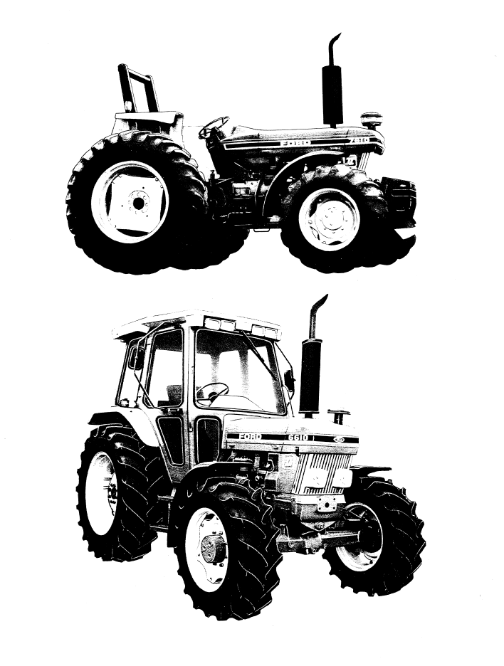 New Holland Ford 5610S-7610S II Tractor Operator Manual 42561031 PDF