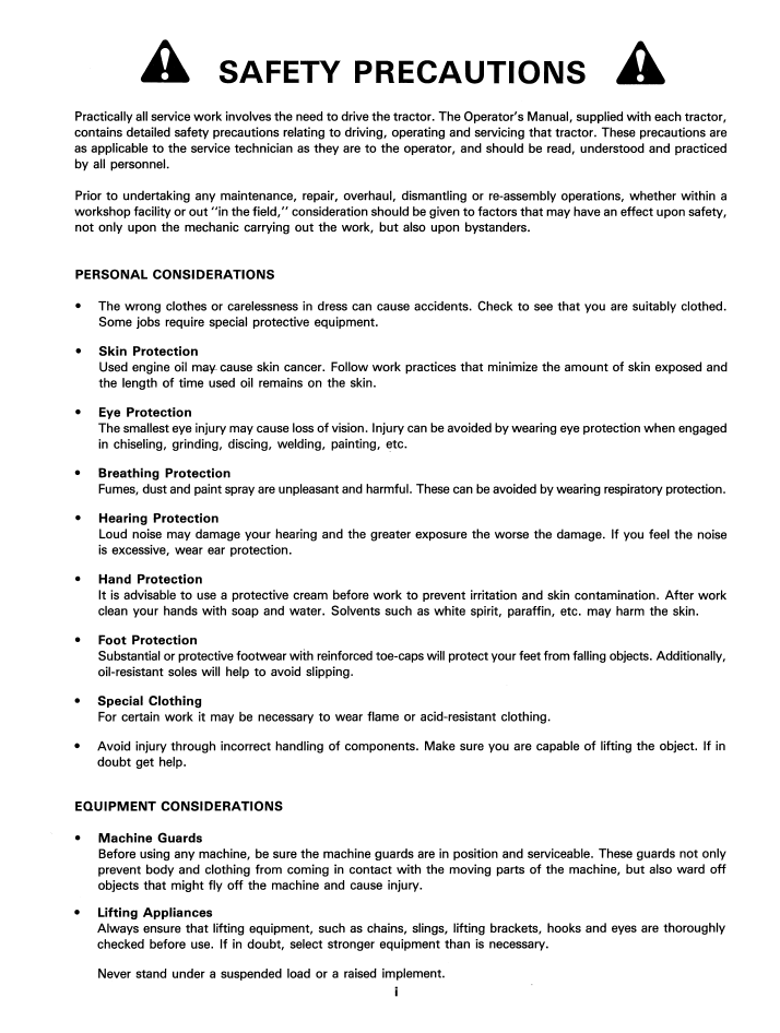 New Holland Ford 744 Loader Technical Service Manual 40074410 PDF