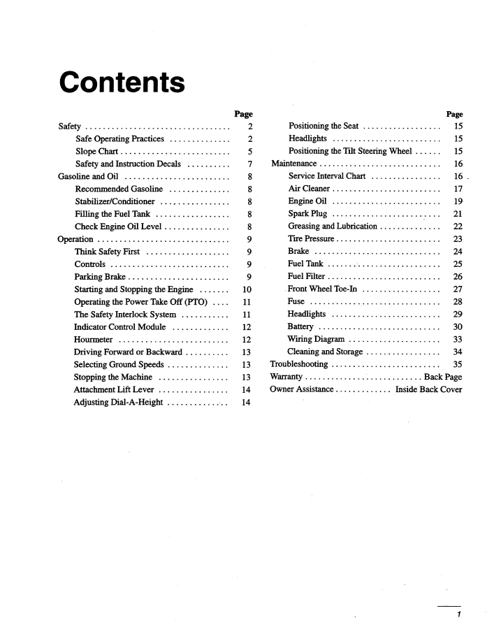 New Holland Ford LS45-16G Yard Tractor User Guide & Manual | 42644510