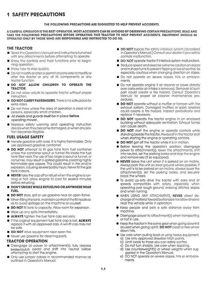 New Holland Ford LT10A Operator Manual Main Number 42640010 PDF