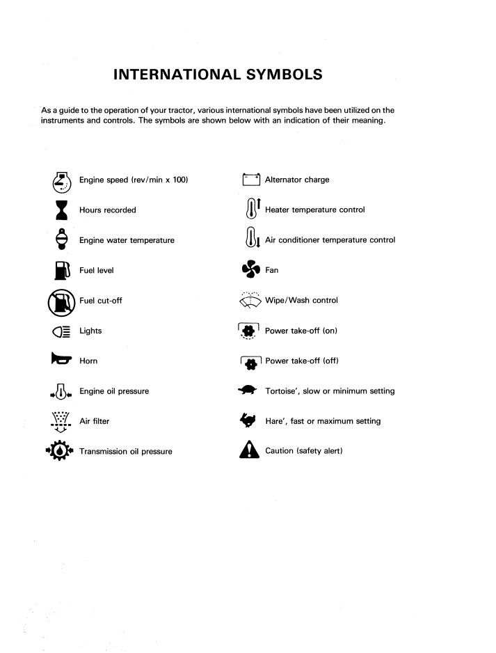 New Holland Ford Series 10 Tractor Operator Manual 42001010 PDF