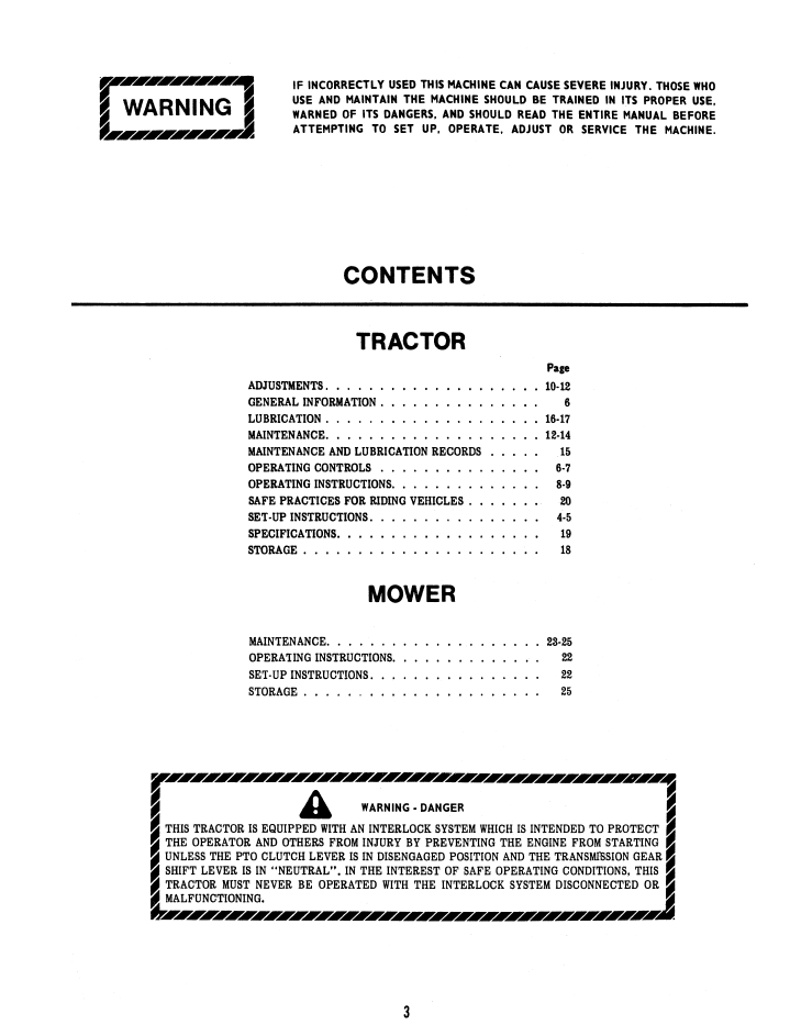 New Holland Ford Series 110 Tractor Operator Manual PDF