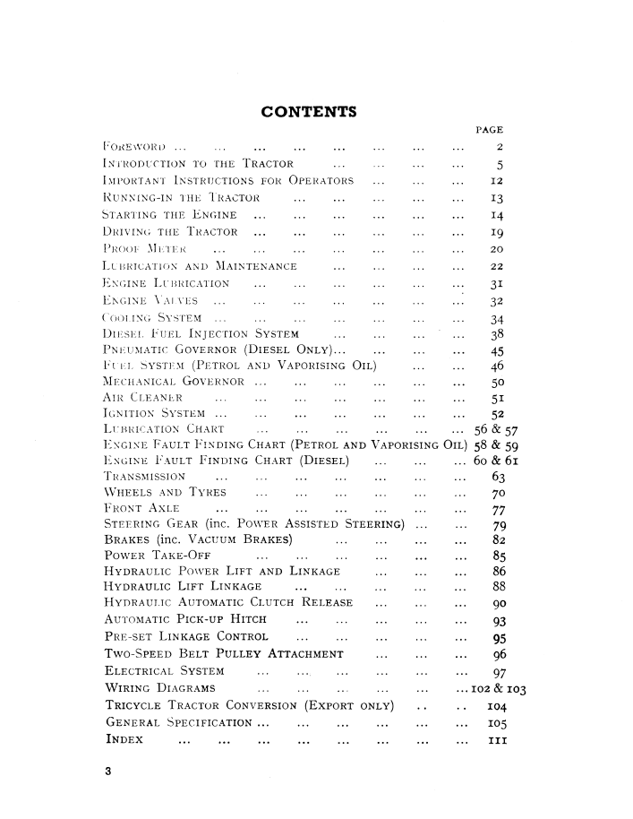 New Holland Fordson Major (1953-1964) Tractor Handbook 42881000 (PDF)