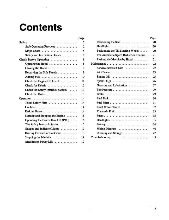 New Holland GT18 Garden Tractor User Guide & Manual | 42682100