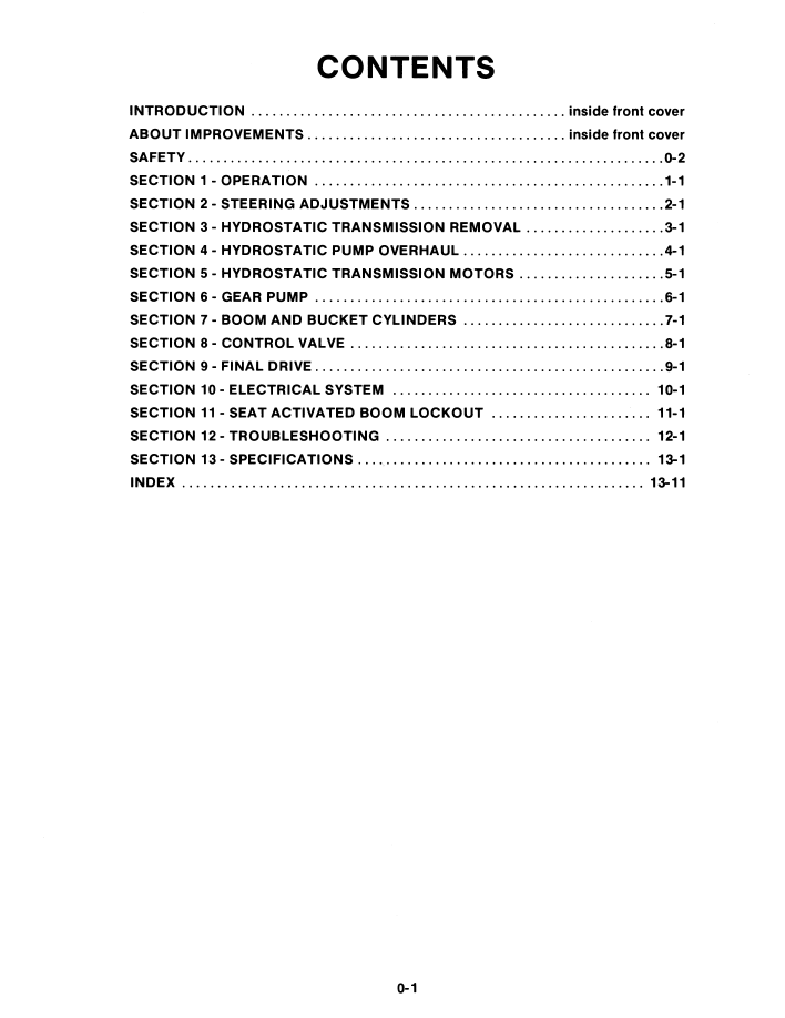 New Holland L-550 Skid Steer Workshop Service Manual 40055510