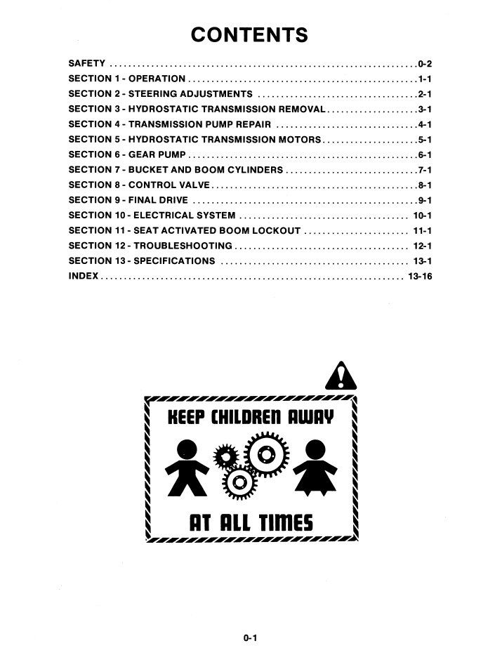 New Holland L-781 L-784 L-785 Loader Repair Manual 40078130 PDF