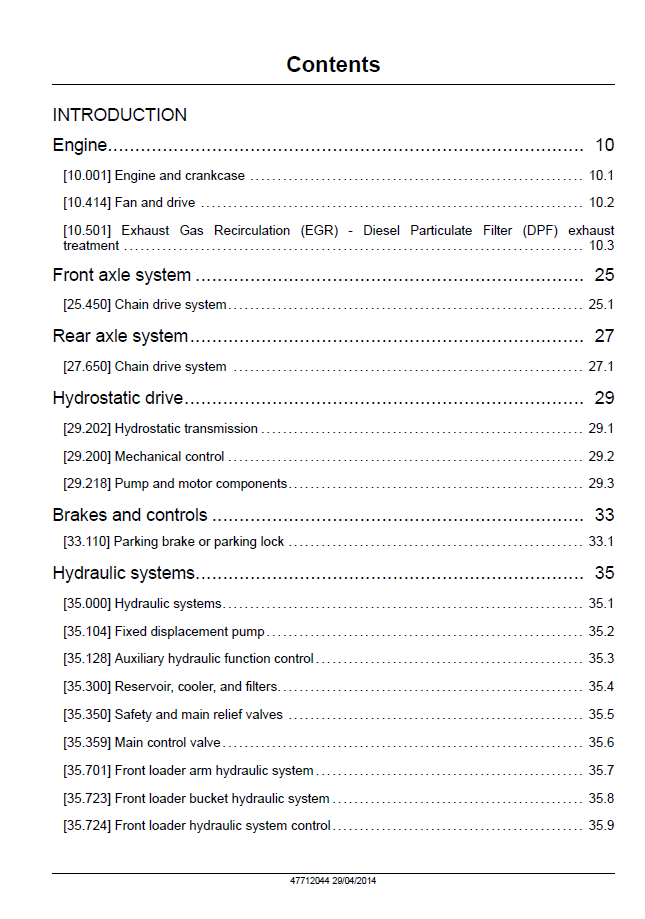 Official New Holland L213 L216 Tier 4B Compact Loader Repair Manual 47712044 PDF