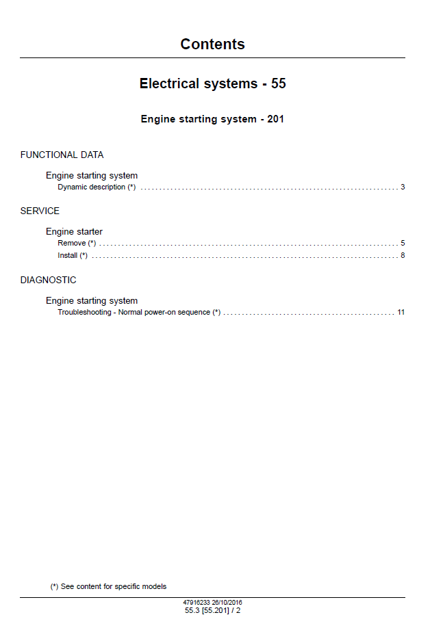 New Holland L234 C238 Tier 4B Loader Workshop Service Manual 48076792