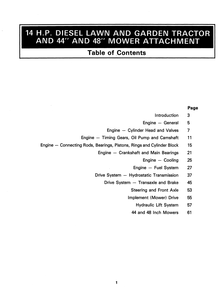 New Holland LGT14D Diesel Tractor Service Manual 40641013