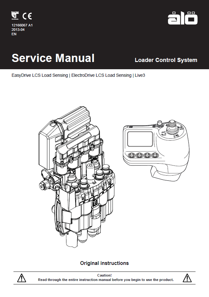 New Holland Loader Control System Service Manual 12166067 PDF