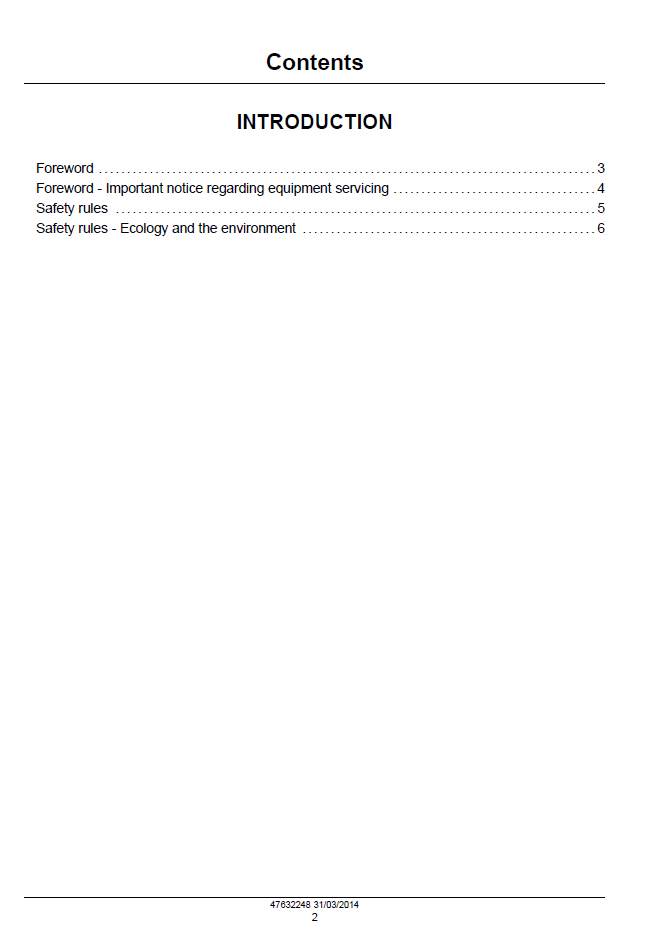 New Holland N843-N844 ISM Tier 3 Engine Repair Manual 47632248 PDF