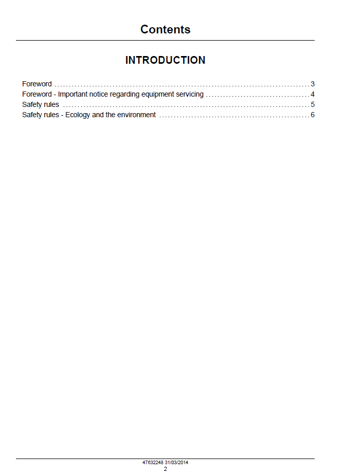 New Holland N843 N844 ISM Tier 3 Engine Repair Manual 47632248 PDF