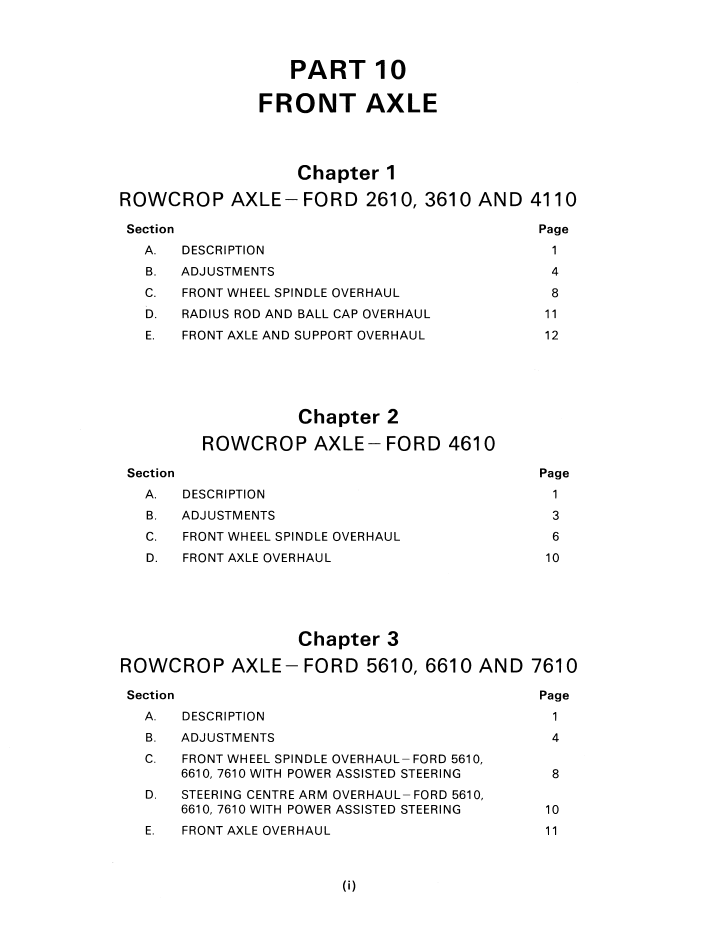 New Holland Series 10 & Series 30 Service Manual 40001020-5 PDF