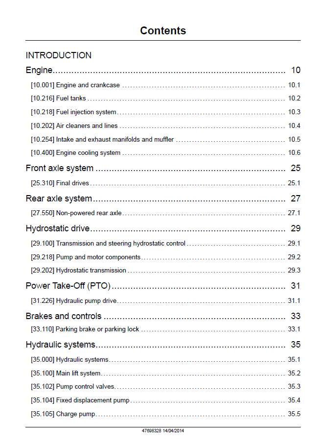 New Holland Speedrower 130 Service Manual 47698328 PDF