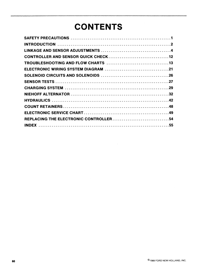 New Holland StackCruiser Bale Wagon Repair Manual 40932101