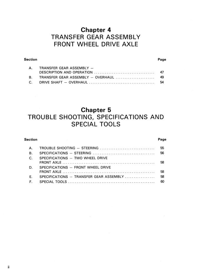 New Holland Steering Axle Repair & Service Manual 40881030