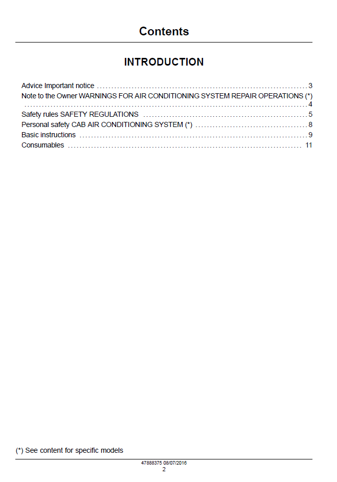 New Holland T4.75V T4.85V T4.95V T4.105V Service Manual 48038296