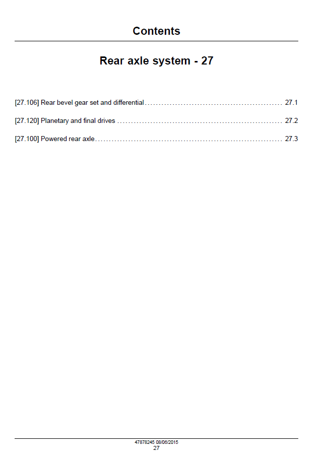 New Holland T4.90, T4.100, T4.110, T4.120 Service Manual (Publication 47899694)