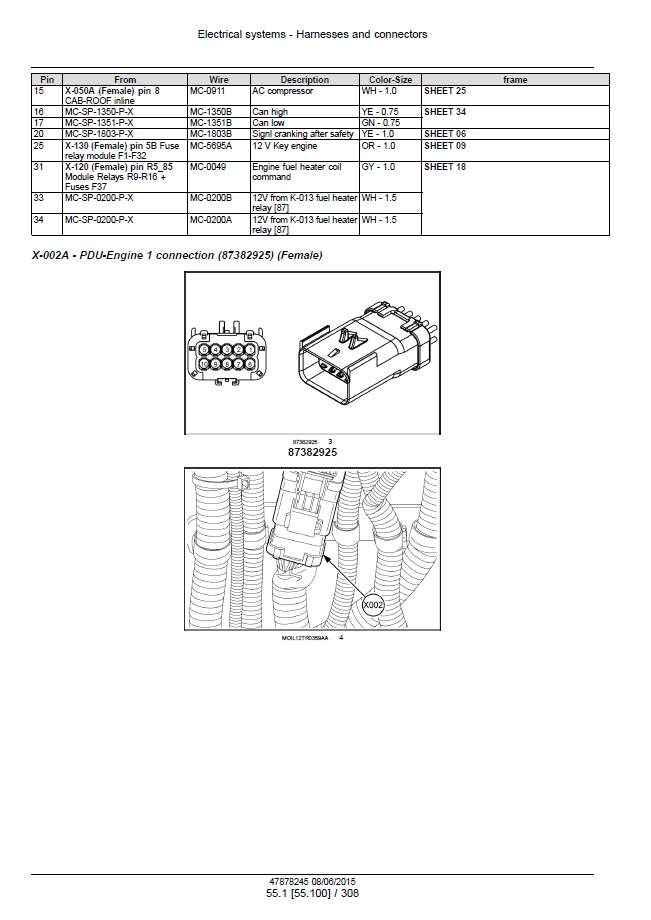 New Holland T4.90, T4.100, T4.110, T4.120 Service Manual (Publication 47899697)