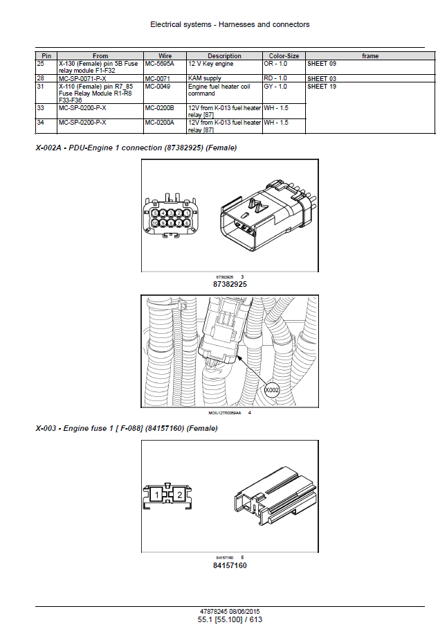 New Holland T4.90, T4.100, T4.110, T4.120 Service Manual (Publication 47899698)