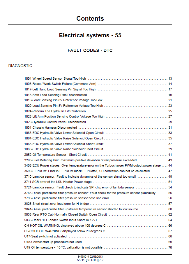 New Holland T5 Series Tractor Technical Service Manual [47505946]