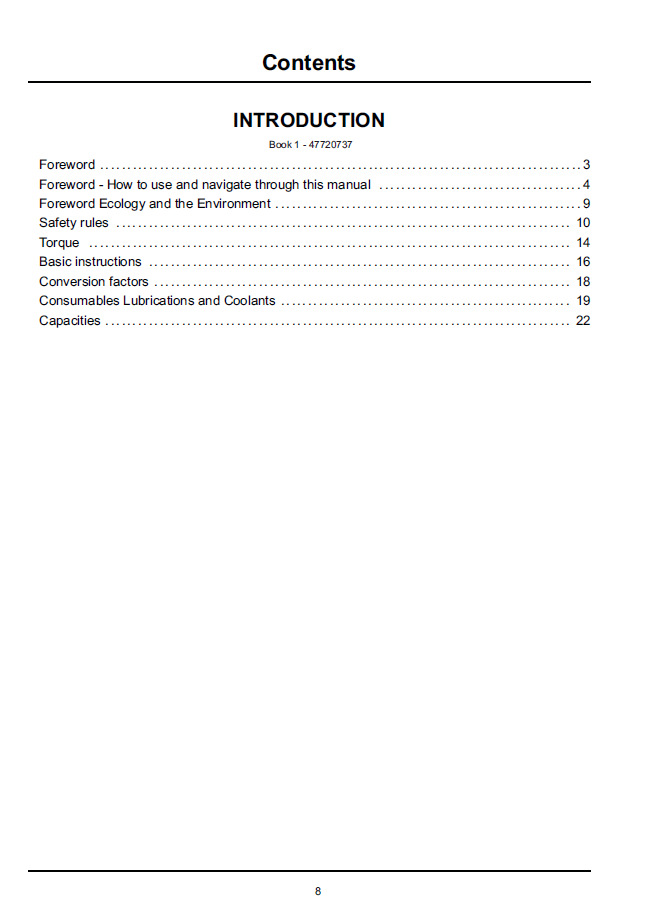 New Holland T6.140 T6.150 T6.160 AutoCommand Tier 4A Repair Manual (47720755)