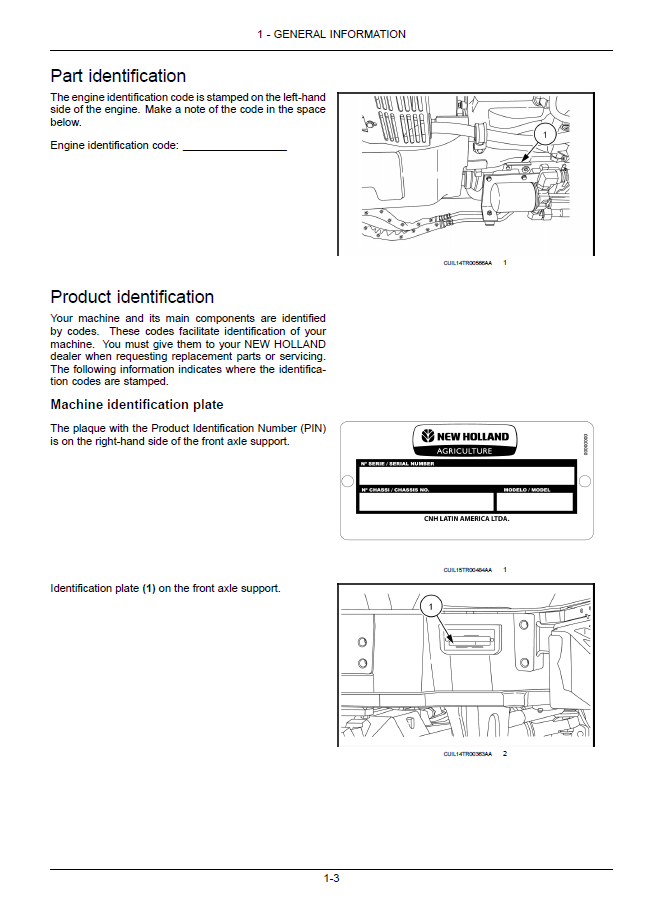 New Holland T6 Series Tractor Operator & Maintenance Manual (47793388)