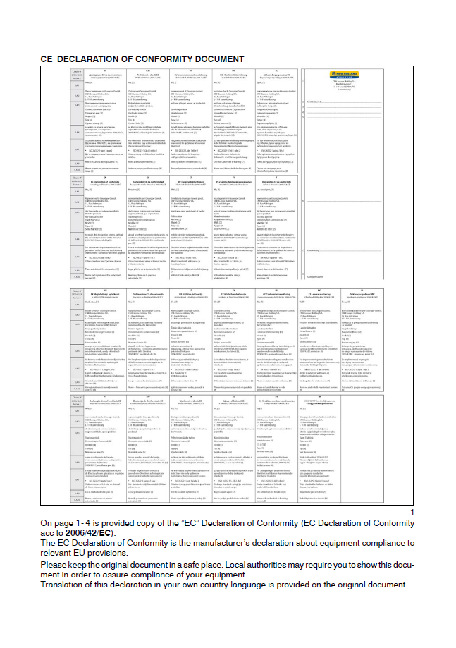New Holland T7030 through T7060 Power Command Tractor Handbook 47458232 (PDF)