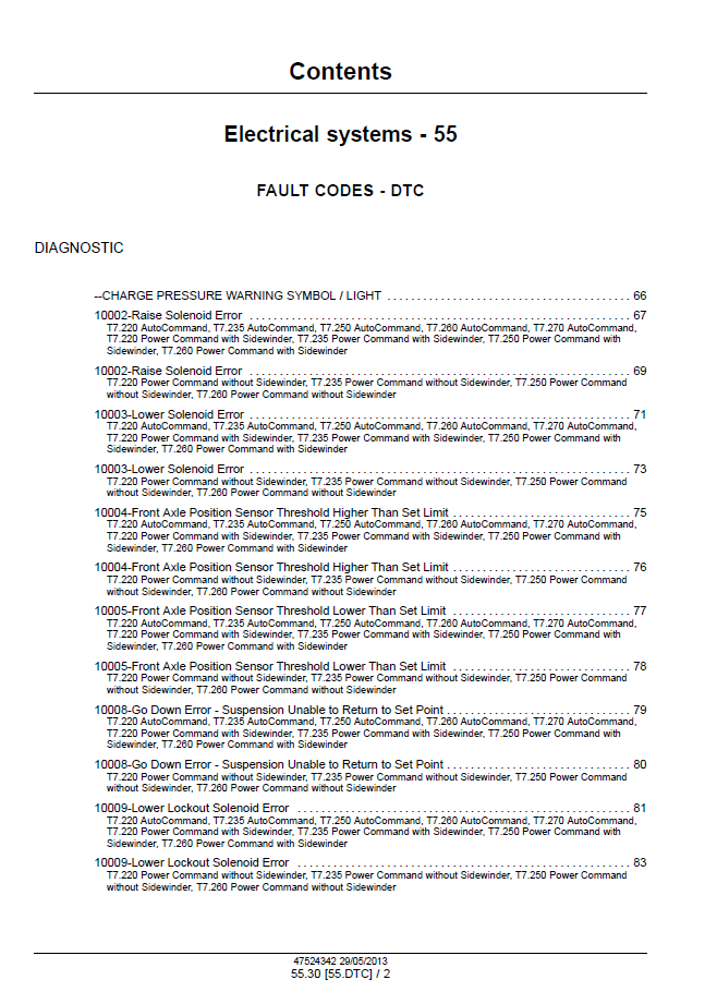 New Holland T7 Auto Command and Power Command Technical Service Manual [47567528]