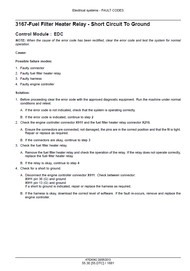 New Holland T7 Auto Command and Power Command Technical Service Manual [47567532]