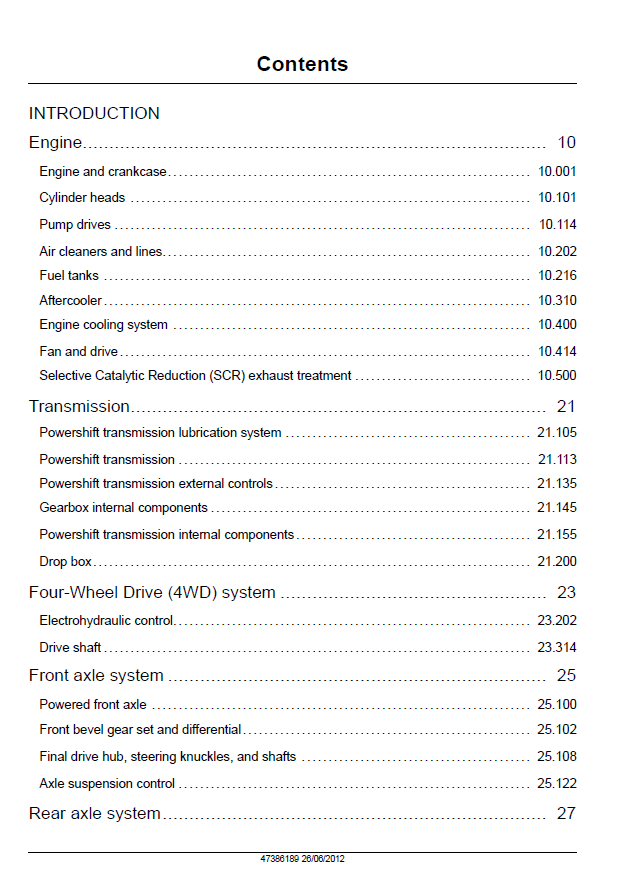 New Holland T8.275 through T8.390 High-Horsepower Tractor Handbook 47386189 (PDF)