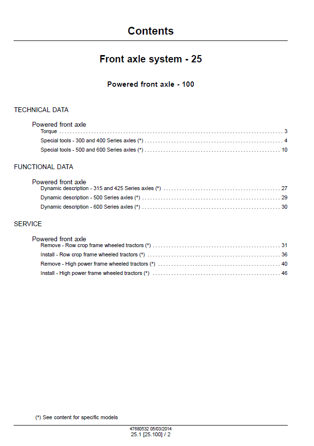 New Holland T9.435, T9.480, T9.530 - T9.700 Service Manual 47687981 PDF