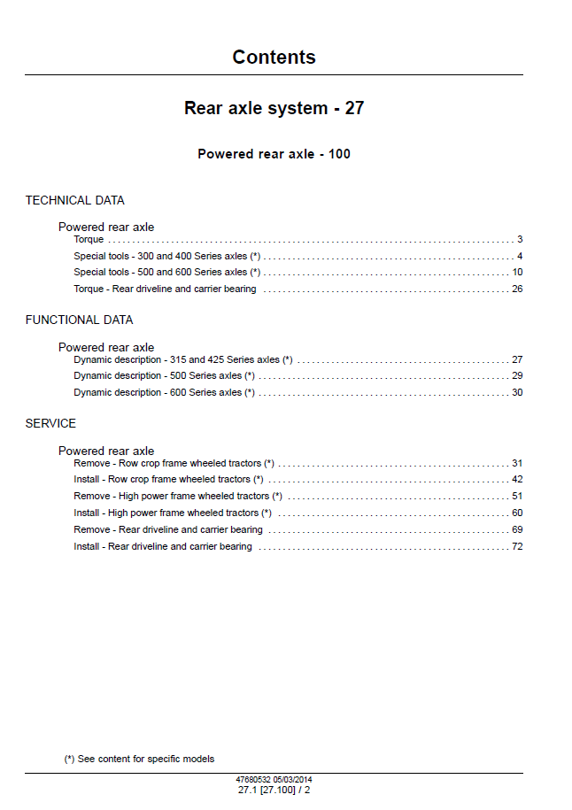 New Holland T9.435, T9.480, T9.530 - T9.700 Service Manual 47687982 PDF
