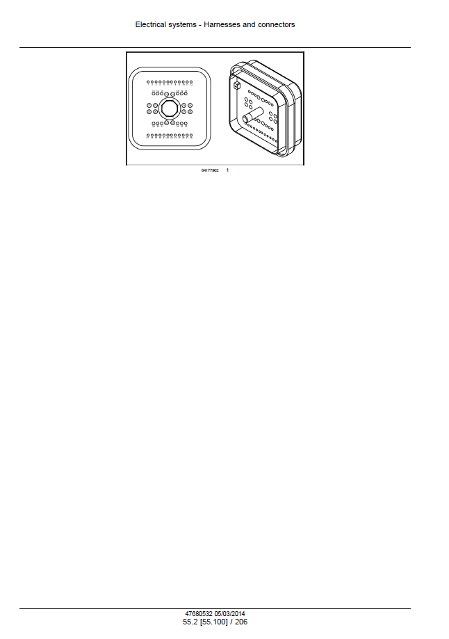 New Holland T9.435, T9.480, T9.530, T9.565, T9.600, T9.645, T9.700 Service Manual (Publication 47881879)