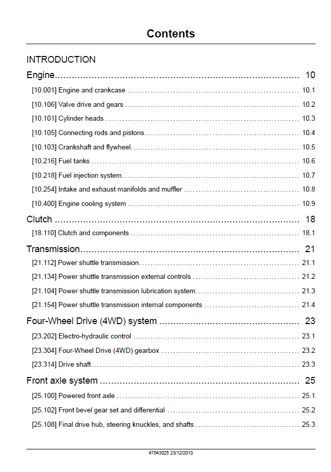 New Holland TL75E-TL95E Technical Workshop Manual [47543025]